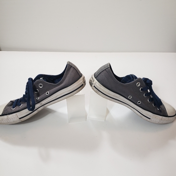 Converse All Stars Double Tongue Womens 550194F Gray size 7 - Picture 8 of 10